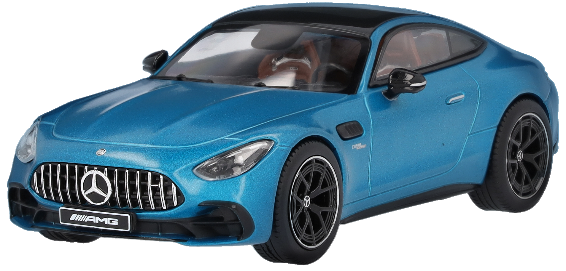 Mercedes-AMG GT 43, C192 - hyperblå, iScale, 1:43