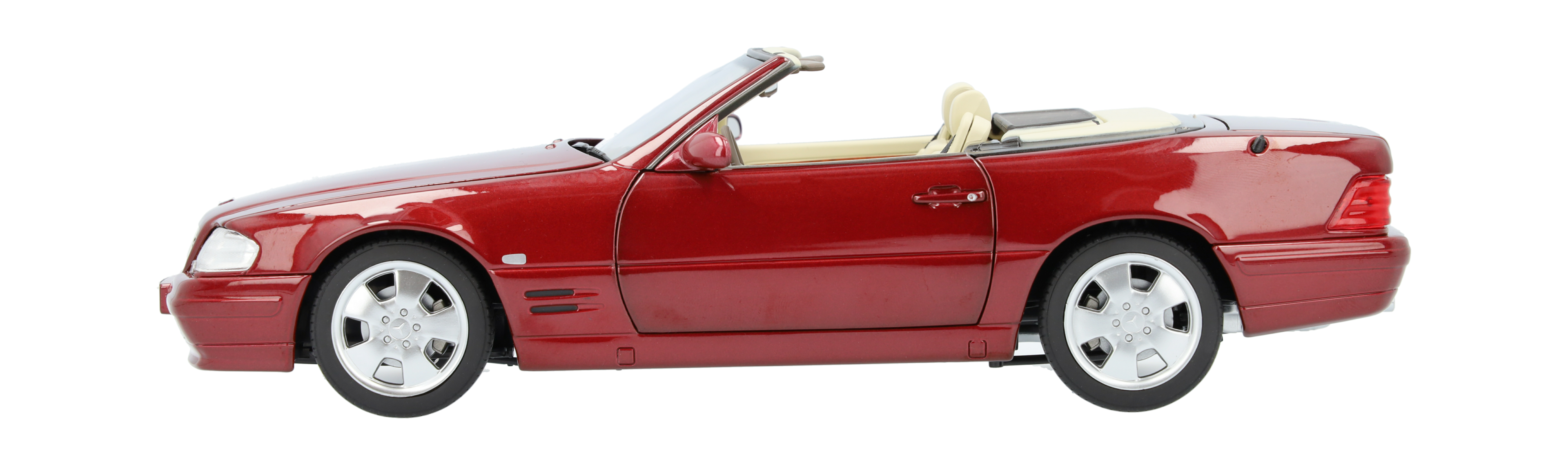 SL 500 R129 (1998–2001) - bärnstensröd, Norev, 1:18