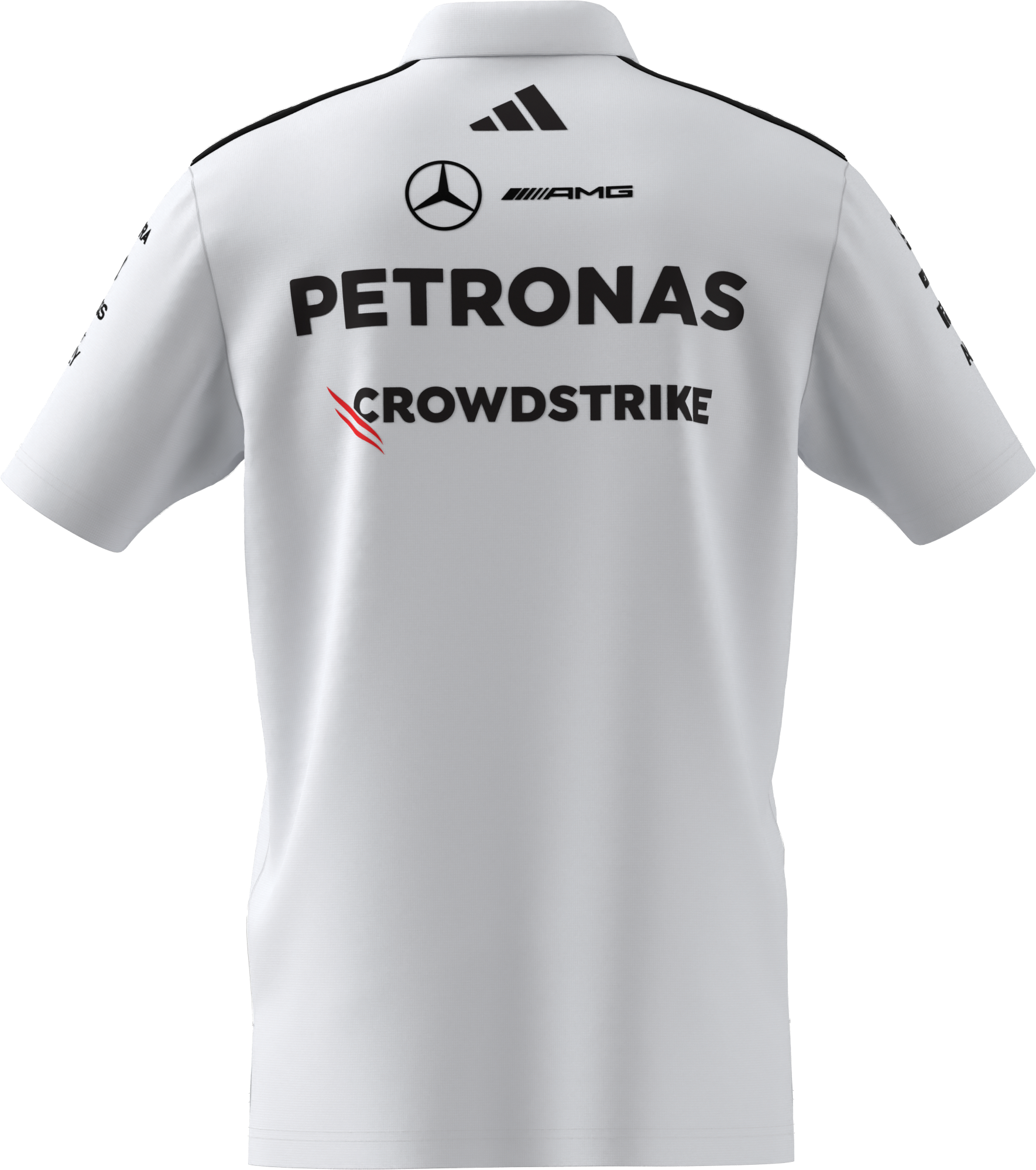 Pikétröja, herr, Team, Mercedes-AMG F1 - vit, L