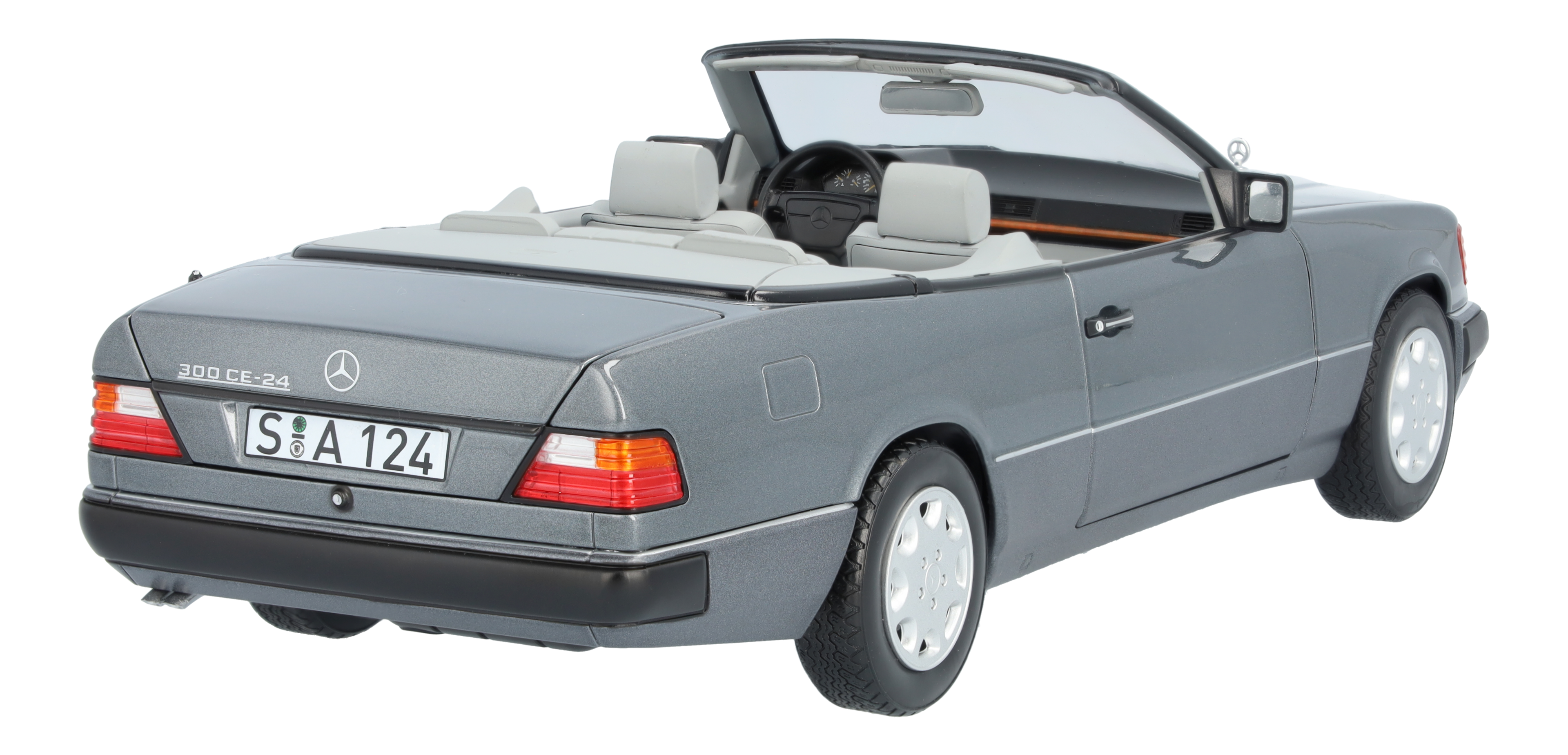 300 CE-24 Cabriolet A 124 (1991–1993), 300 CE-24 Cabriolet A124 (1992-1993) - pärlemogrå, Norev, 1:18