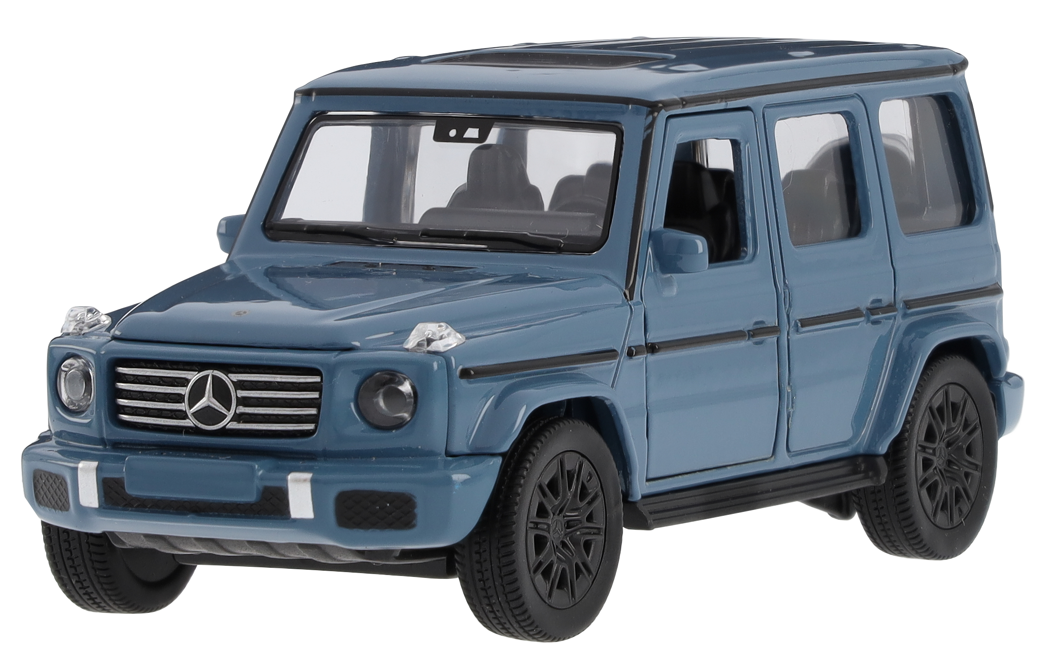 G-Class, Terrängbil, W465, Pullback - MANUFAKTUR vintageblå uni, Heinrich Bauer, 1:43