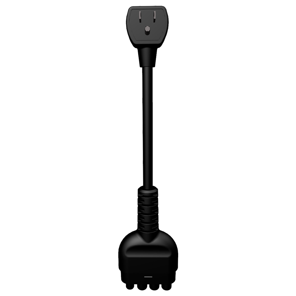 Power Charger, Adapter, NEMA 5-15, USA/CAN MEX - Plast, Vänsterstyrda bilar