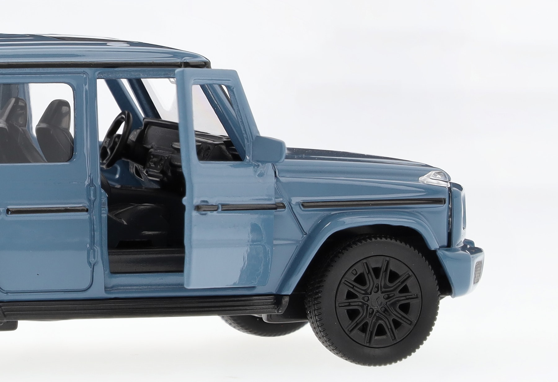 G-Class, Terrängbil, W465, Pullback - MANUFAKTUR vintageblå uni, Heinrich Bauer, 1:43
