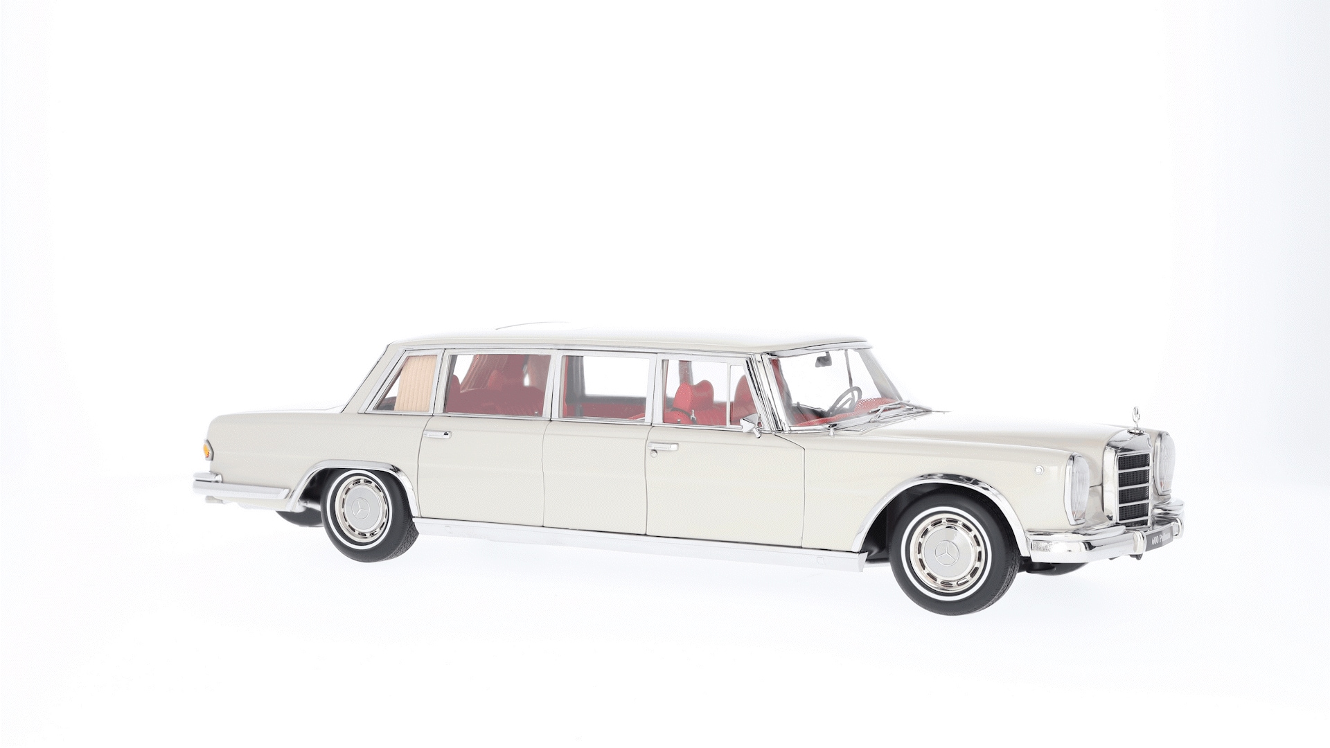 600 Pullman W 100 (1963–1981) - vitgrå, NZG, 1:18