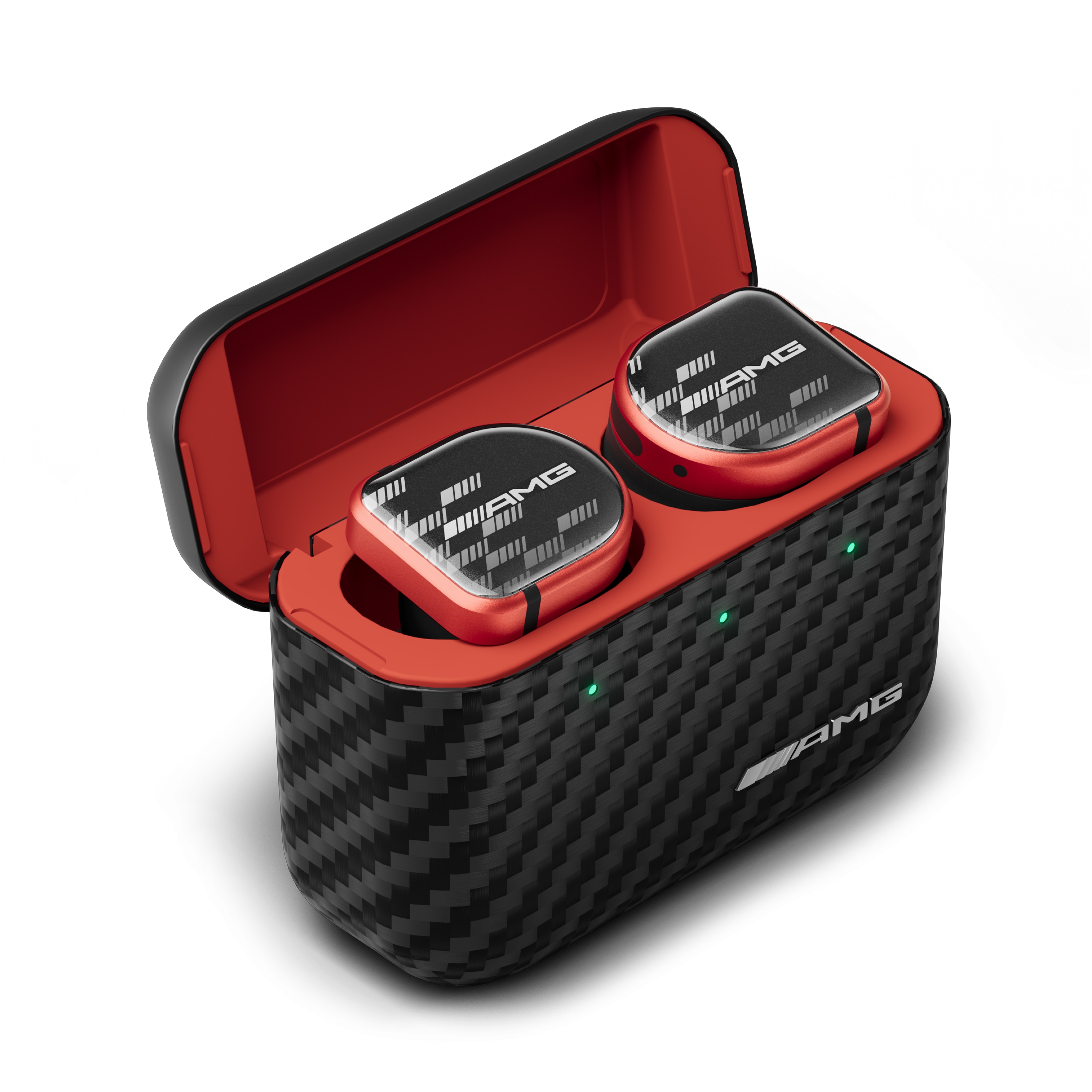 AMG In-Ear-hörlurar, MW08 Sport, trådlös - svart, Safirglas / Kevlar®fiber, Master & Dynamic