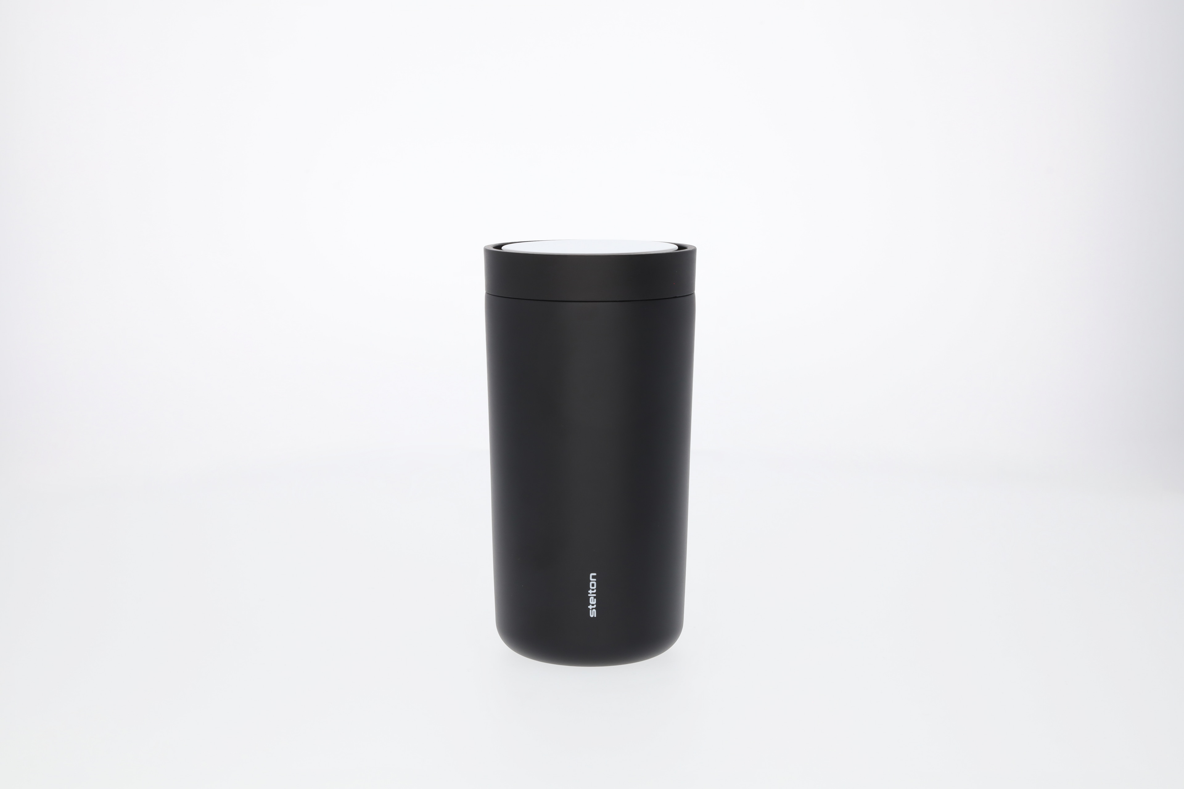 To Go-mugg - svart, Rostfritt stål / Polypropylen, Stelton, 200 ml