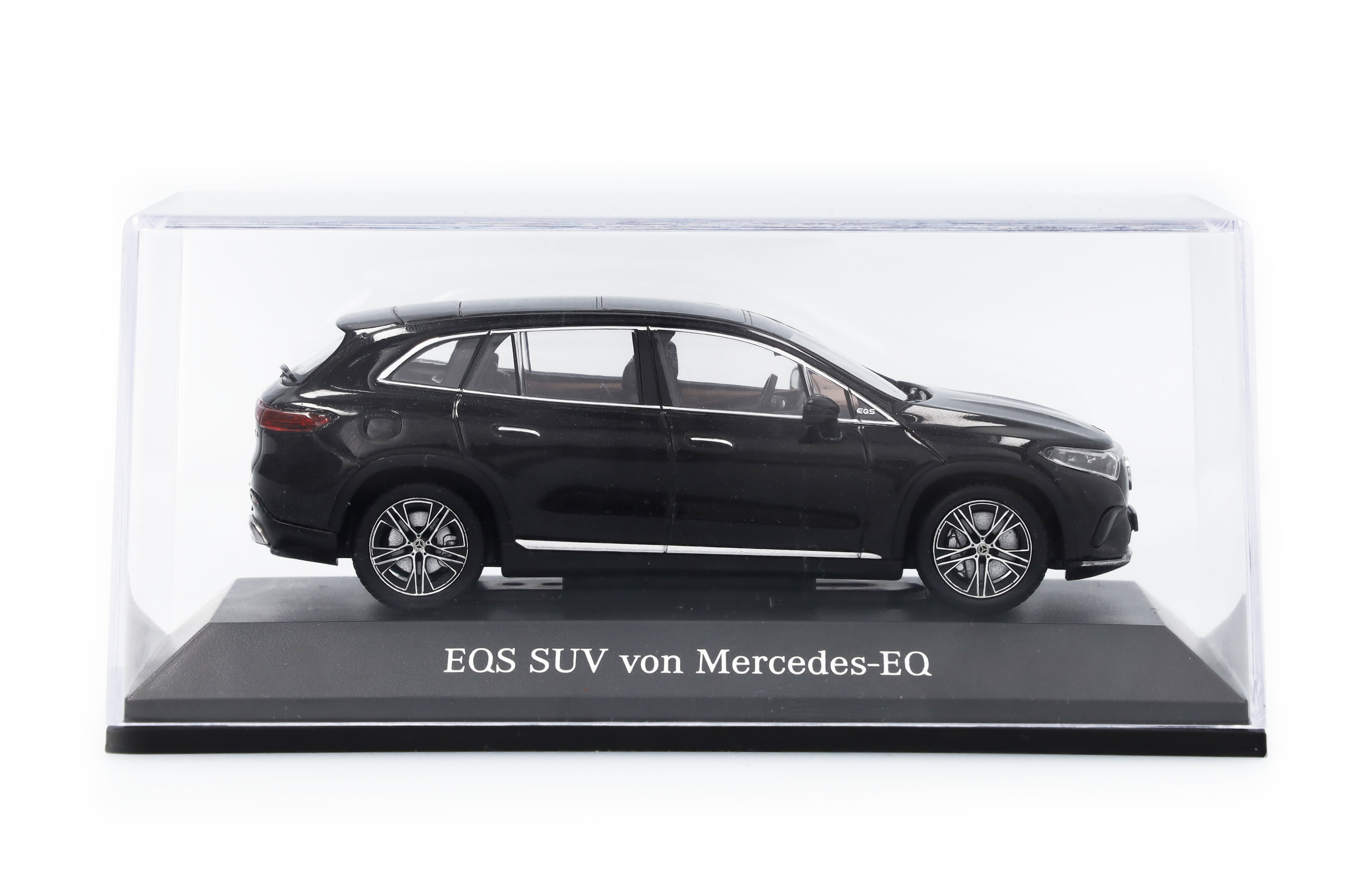 EQS Suv, Electric Art Line, X296 - obsidiansvart, Minimax, 1:43