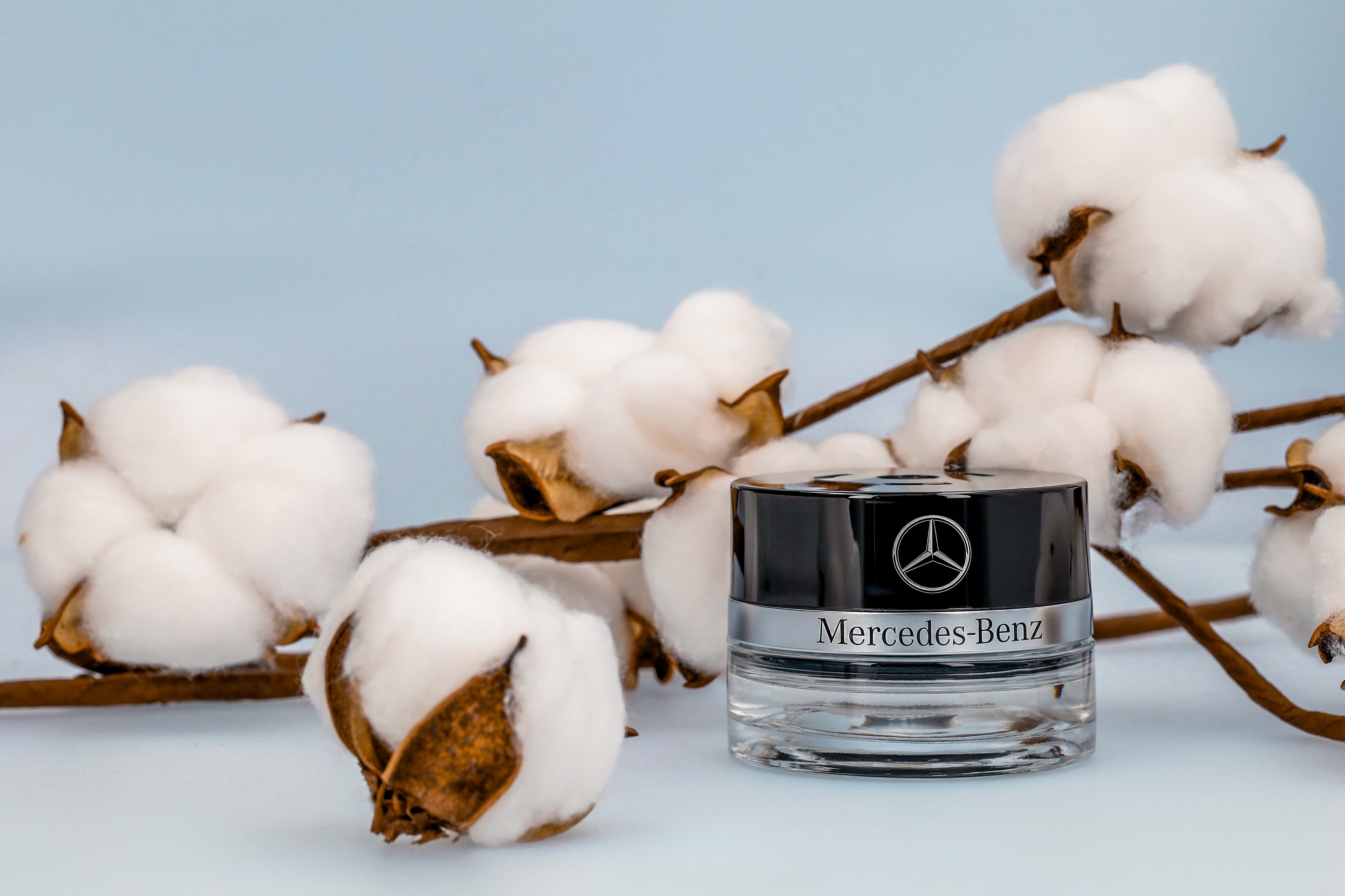 Parfymflaska, Nr 86 MOOD cotton - transparent / svart, Glas, 15 ml